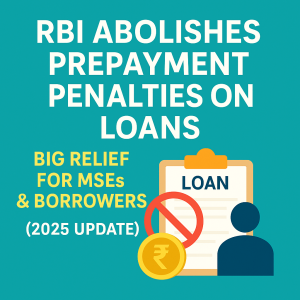 RBI Prepayment charges